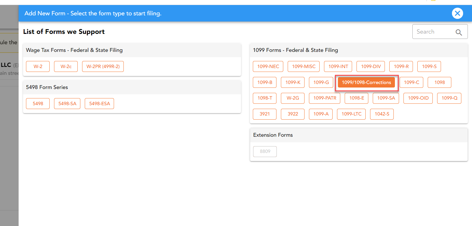 How do I File Corrections or Void Forms? – Tax File App